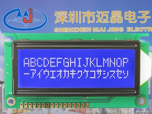 MJ1602E,专业订制，液晶屏，LCM模组，生产厂家LCDLCD液晶显示器，深圳市迈晶电子科技有限公司